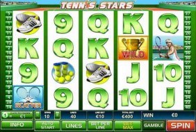 Tennis Stars  -  Playtech